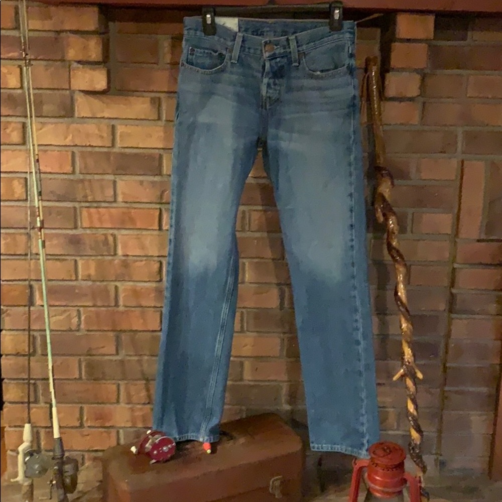 Men’s Hollister jeans.